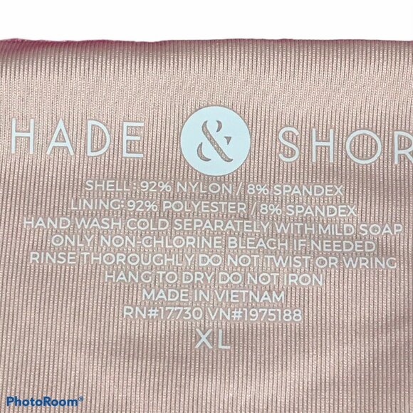 Shade & Shore Womens Size XL Swim Bikini Bottom Low Coverage Cheeky Red New - Picture 5 of 8